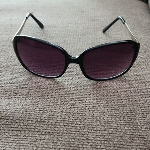 Black and Silver Sunglasses